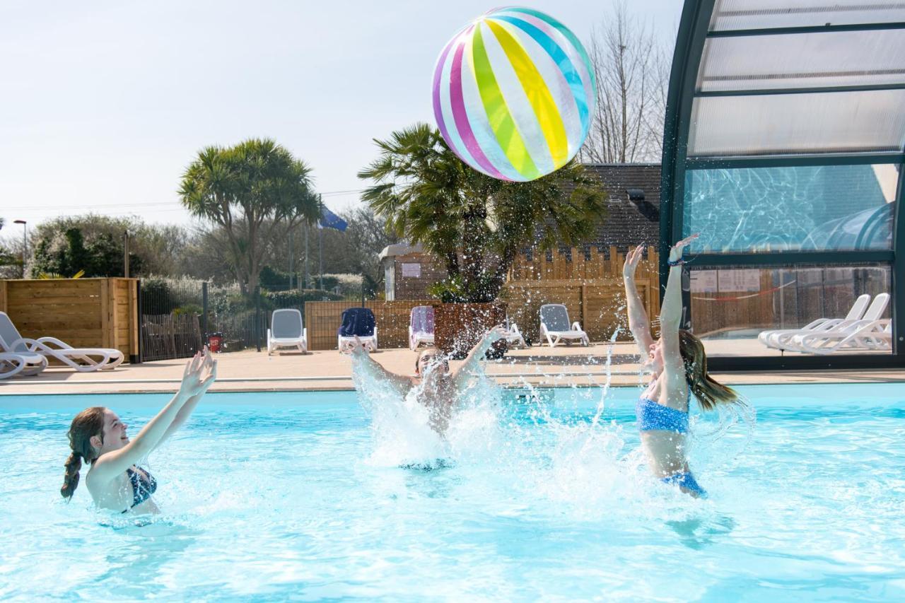 Camping Les Carolins Saint-Lo-d'Ourville Zewnętrze zdjęcie