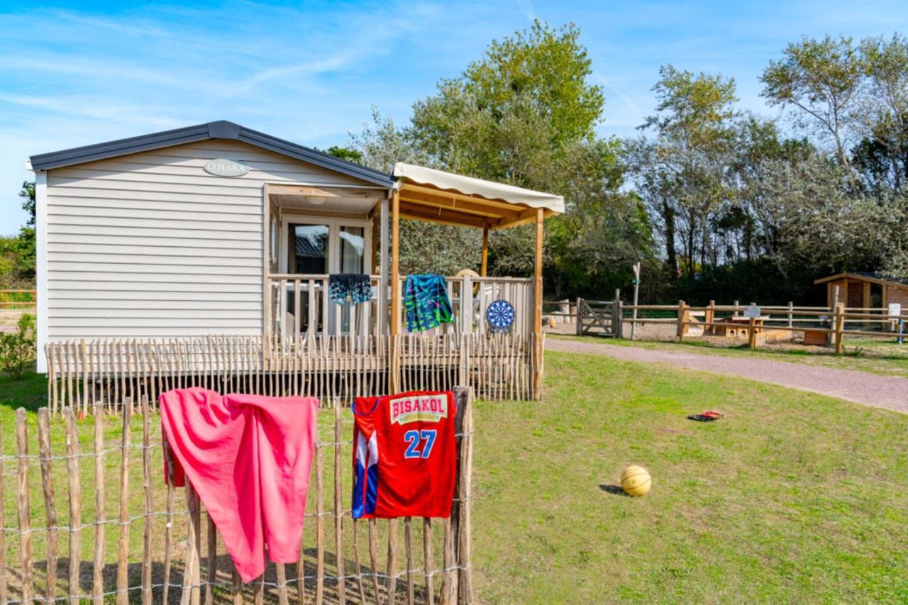 Camping Les Carolins Saint-Lo-d'Ourville Zewnętrze zdjęcie