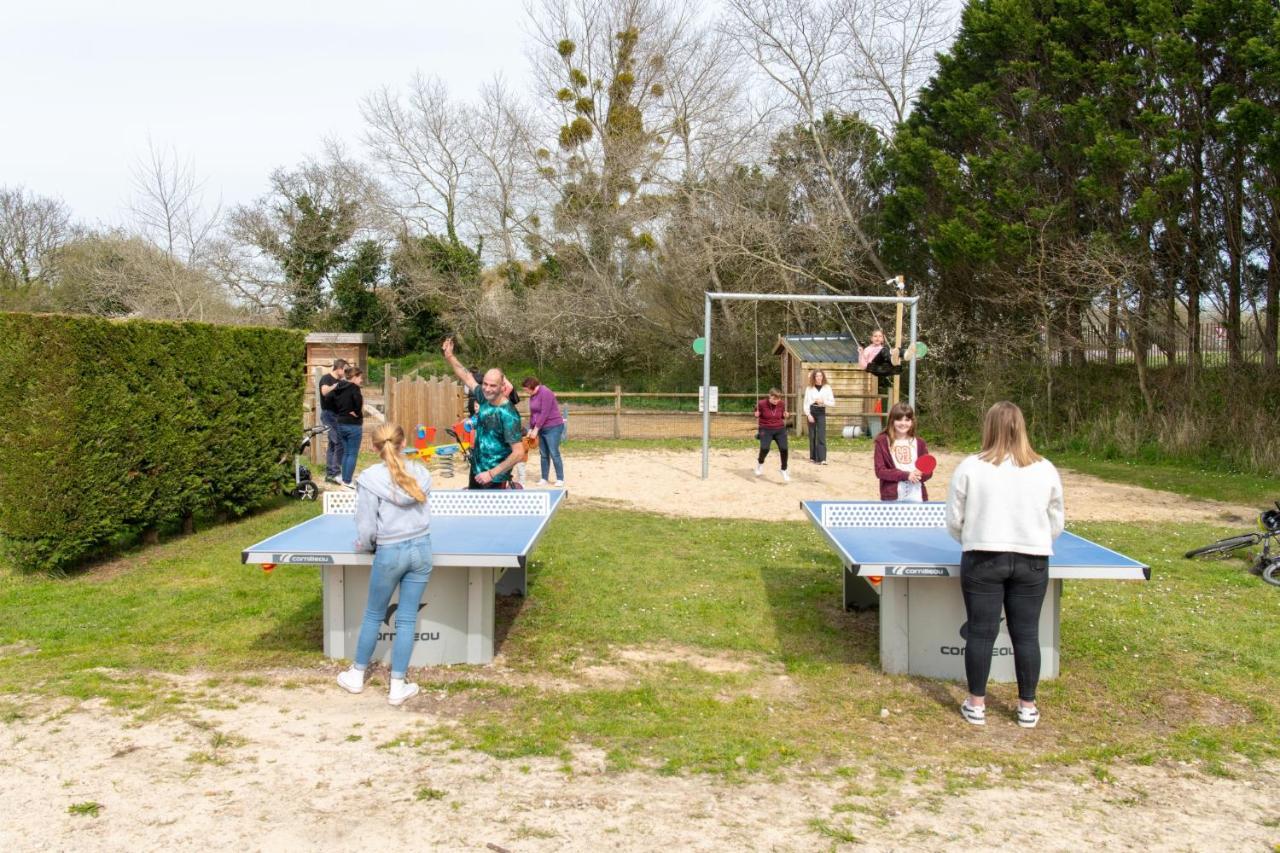 Camping Les Carolins Saint-Lo-d'Ourville Zewnętrze zdjęcie